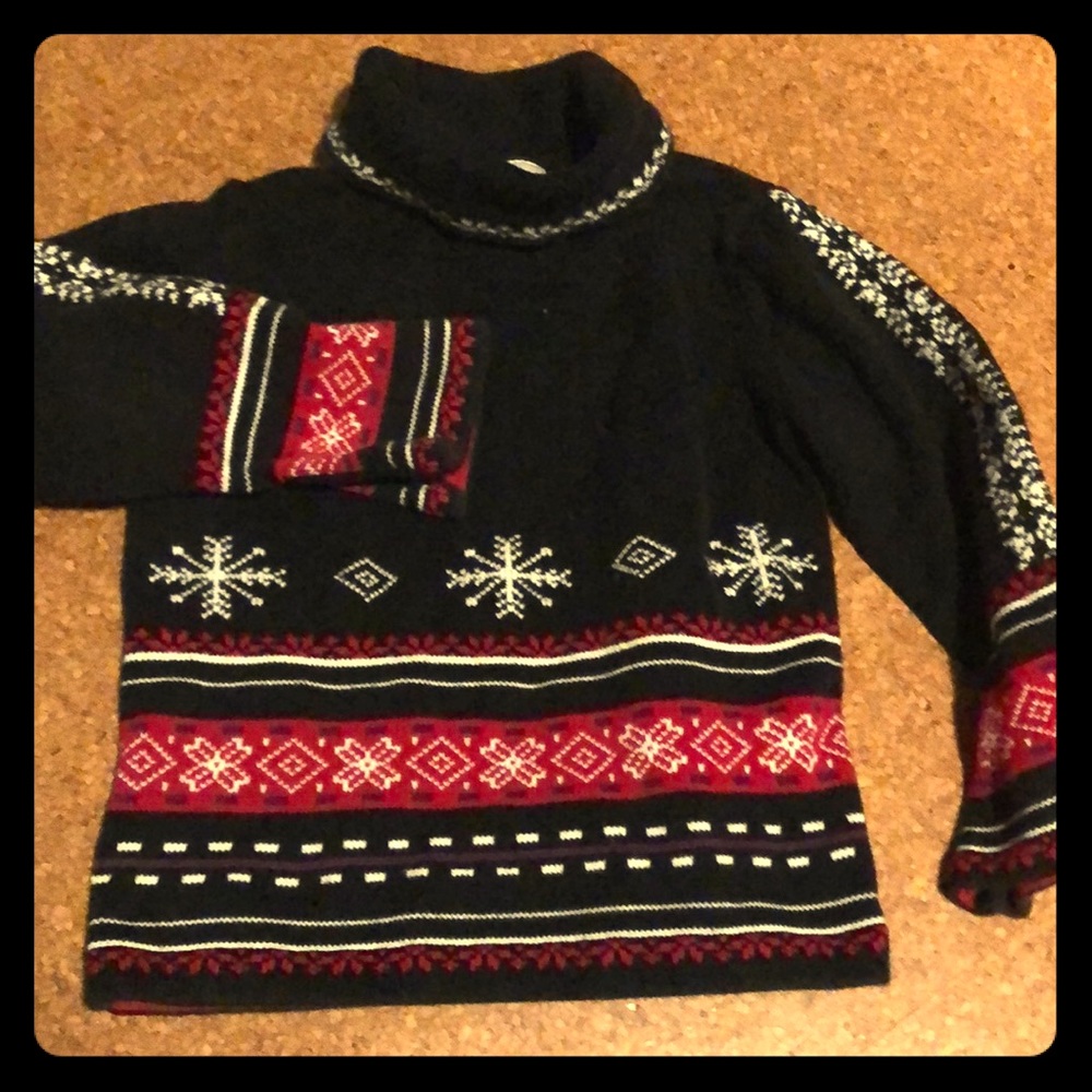 Hanna Andersson 110 sweater Let It Snö